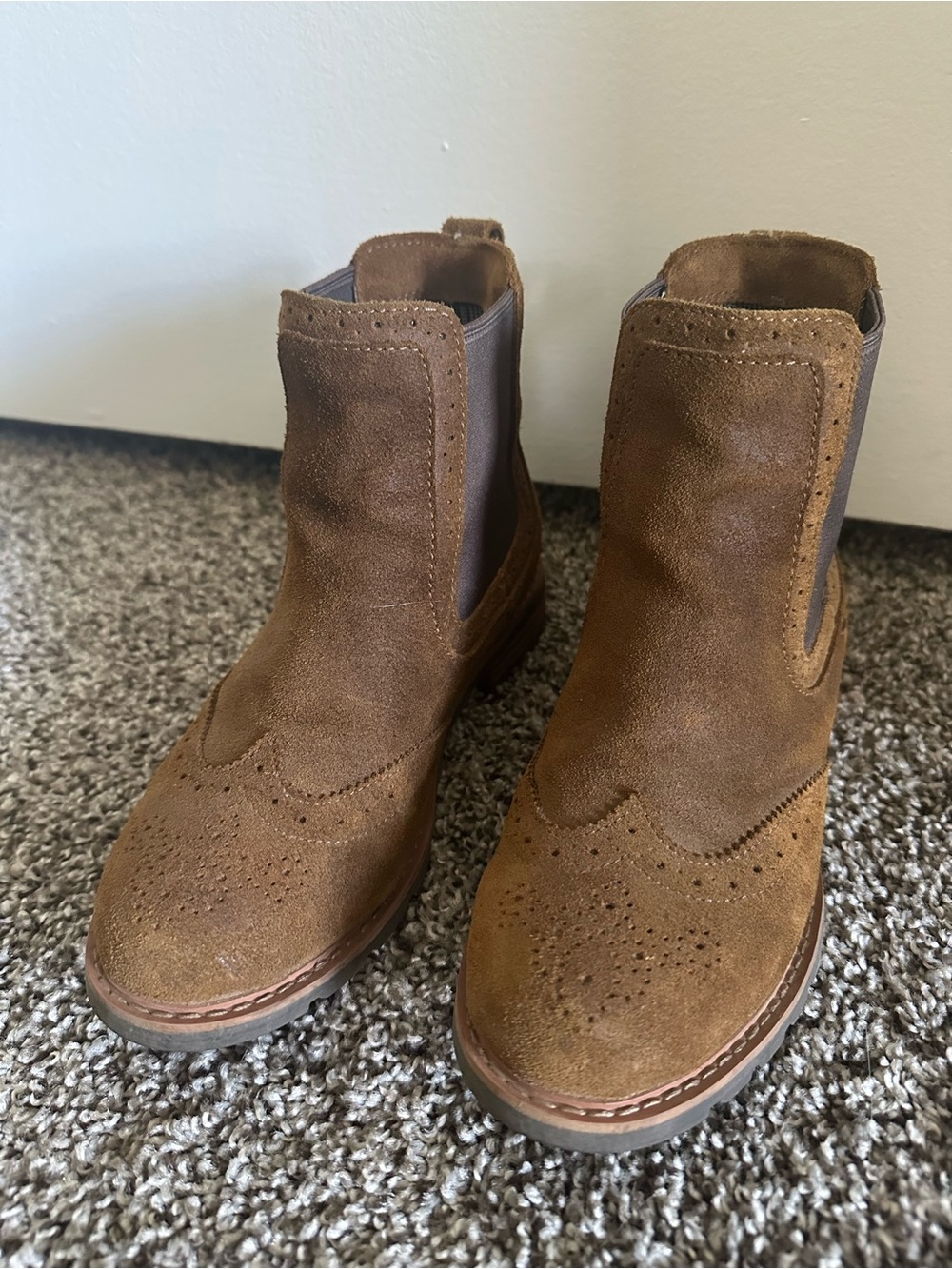 Ariat Brown Suede Ankle Boot